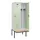 locker met bank,voor scheiding van kleding,HxBxD 2120x800x815mm,2vak