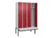 locker voor scheiding van kleding,HxBxD 2120x1200x815mm,4vak
