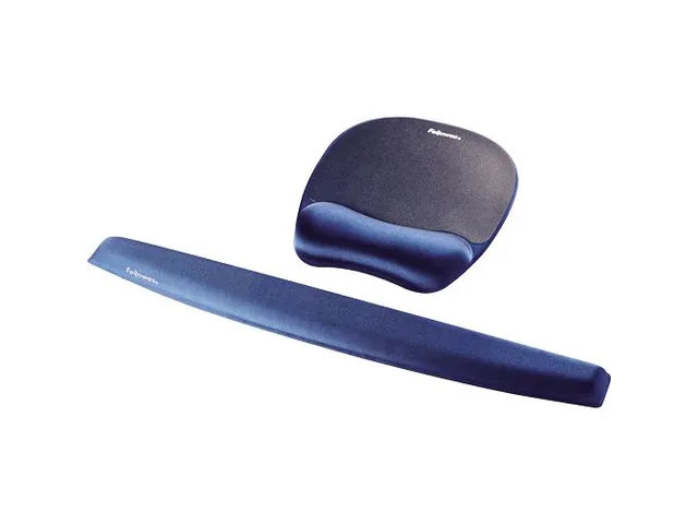 Polssteun voor toetsenbord Fellowes schuim saffierblauw