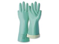 Handschoen Tricotril Winter 739 Nitril Wol Maat 9 Geel Zwart
