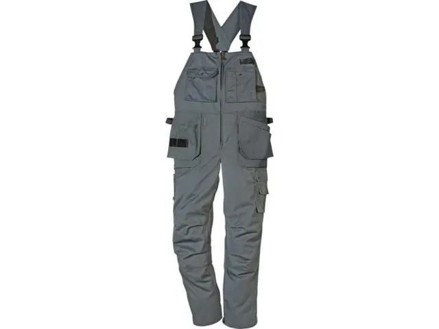 Fristads PS25-41 Amerikaanse overall, grijs, maat 64, per stuk