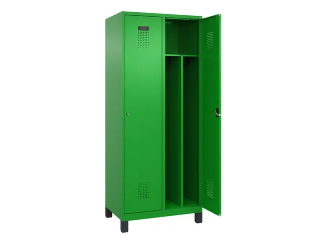 locker voor scheiding van kleding,HxBxD 1950x800x500mm,2vak