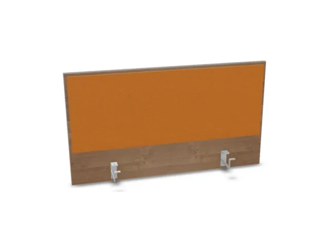 opzetpaneel,v. bureau,aanbouw achter,B 1000mm,NT-cherry,BN3005-geel