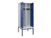 armoire vestiaire avec banc noir et blanc,HxlxP 2120x800x815mm
