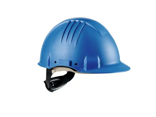 3M G3501M-BB veiligheidshelm, PP, blauw, per stuk, niet geventileerd