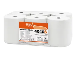 Handdoekrol Celtex Save 2-laags wit 130 meter krimp a 6 rol