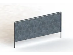 verdeelschot,v. inhaakstelling,HxD 150x400mm,staal verzinkt