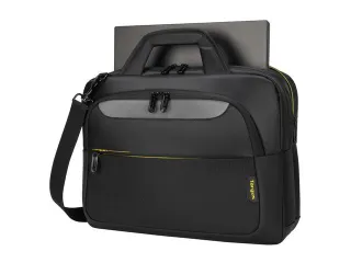 Citygear 12-14 Inch topload Laptoptas Zwart Polyester - 2