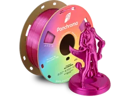 Polymaker 3D printer Filament Panchroma PLA Silk 1,75mm magenta 1kg