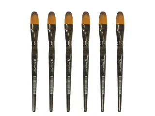 Penseel Kangaro Serie 342 kattentong Nr. 20 synthetisch doos 6 stuks - 1