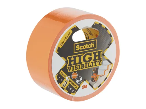 Plakband Scotch high visibility 48mmx25m oranje