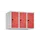 opzetkast,v. locker,3vak.,vak B 250mm,HxBxD 500x750x500mm,vleugeldeur
