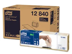 Tork 12840 Xpressnap dispenserservet naturel 1-laags