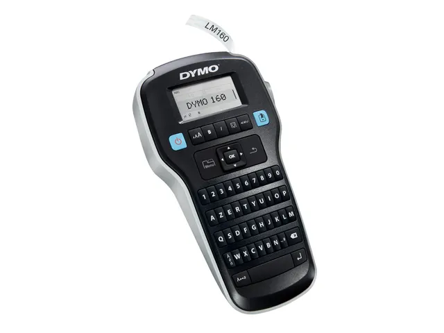 Etiqueteuse Dymo LabelManager 160 portable azerty 12mm valuepack