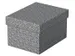 Esselte Home kleine opberg- en geschenkdoos karton grijs 3 stuks