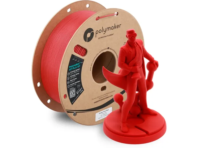 HT-PLA-GF 1,75mm Power Tool rood 1kg Polymaker 3d filament