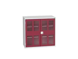 universele kast,HxBxD 1000x1050x550mm,2xStalen bodem,draaigrendelslot