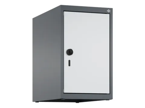 opzetkast,v. locker,1vak.,vak B 300mm,HxBxD 500x300x500mm,vleugeldeur