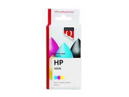 Inktcartridge Quantore alternatief tbv HP T6N03AE 303XL kleur HC