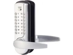 Mechanisch Codeslot Met Vrijzetfunctie Zilver