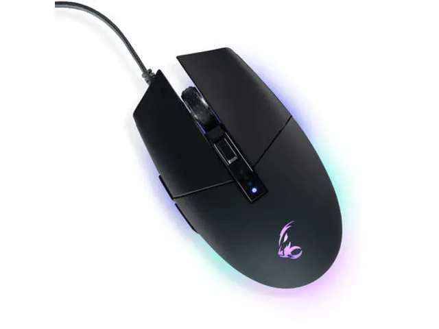 GS202 Optische Gaming Muis bedraad 6 knoppen RGB verlichting