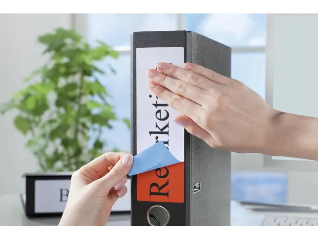 Rugetiket Avery Zweckform breed 192x59mm Wit L6061 120 stuks