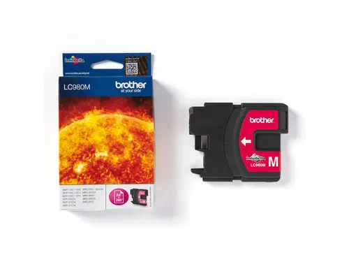 Inkcart Brother Lc-980 Rood