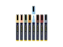 Krijtstift Securit Sma-510 Schuin 2-6mm Assorti Aardetinten