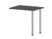 table de rallonge,haut. régl.,HxlxP 720-840x800x600mm,MS-gris foncé