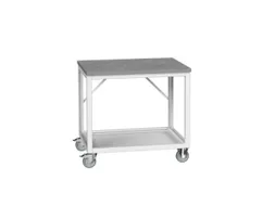 werkbank,verrijdbaar,HxBxD 930x1000x800mm,linoleumblad