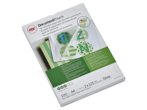 Lamineerhoes Gbc A4 125 Micron Glanzend