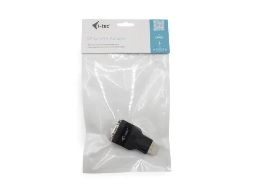 i-tec DisplayPort to VGA Adapter, DisplayPort, VGA, Zwart