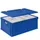 Euronorm-stapelbak,m. 2isoleerboxen,HxLxB 220x600x400mm,44,5/10,4l