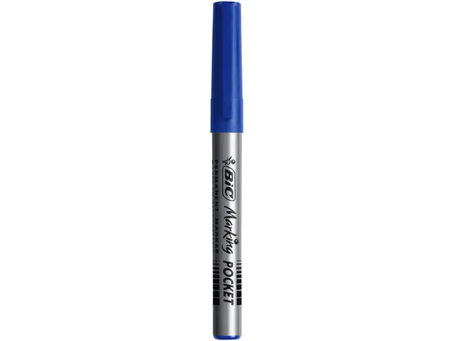 Viltstift Bic 1445 ecolutions rond fijn blauw