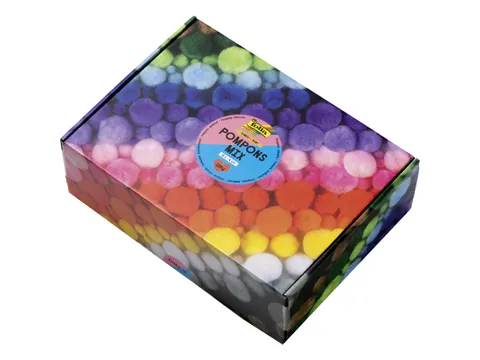 Pompons Folia 200 gram assorti