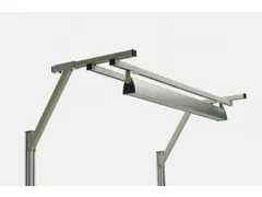 draagarm v. lamp,v. montagetafel,B 1800mm,staal,RAL7035