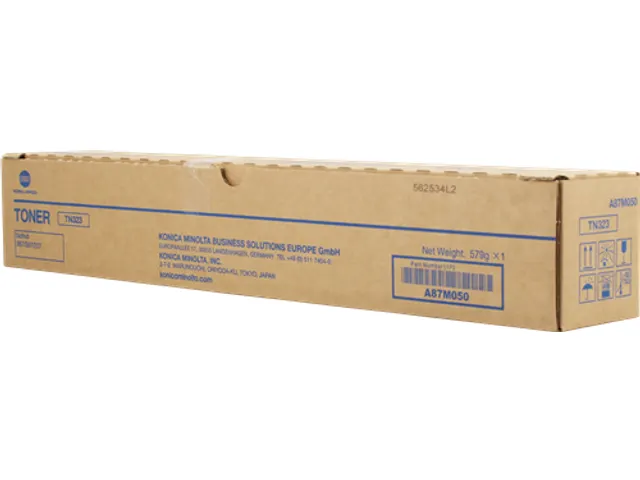 A87M050 KONICA TN323K Bizhub toner black