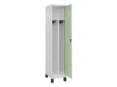 locker voor scheiding van kleding,HxBxD 1950x400x500mm,1vak