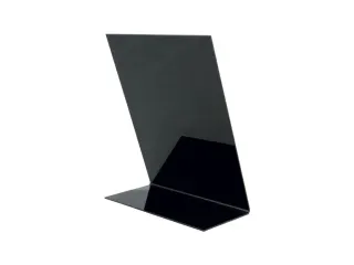 Krijtbord Securit A5 L-Bord Verticaal zwart 3 stuks - 5