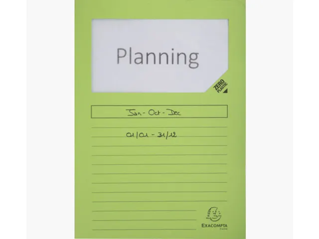 Venstermap Exacompta Forever L-map 120gr karton Lichtgroen