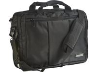 Portable laptoptas 15 inch laptops 2-in-1 zwart