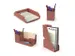 ODTRI bureauorganizer metaal terracotta