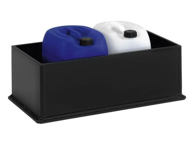 Opvangbak Hdpe Bxdxh 870x470x315mm V. 2x60l Volume 60l Open