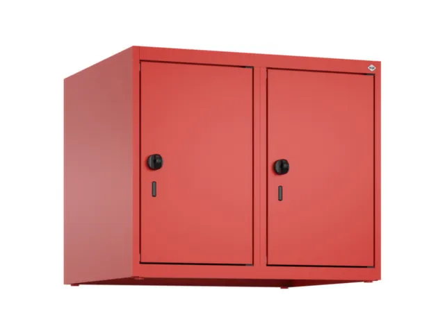 opzetkast,v. locker,2vak.,vak B 300mm,HxBxD 500x600x500mm,draaigrendel