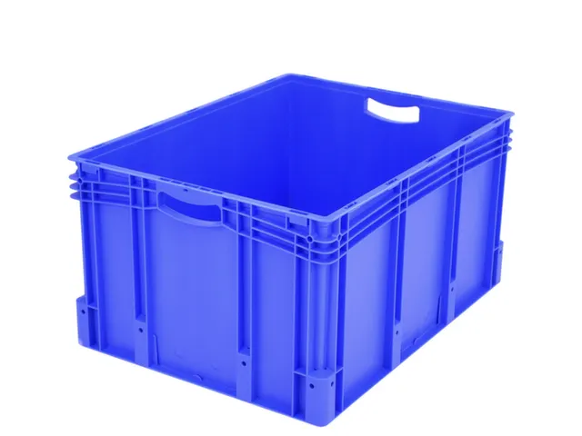 Euronorm Stapelkrat Pp 420x800x600mm 169l Dubbele Bodem 200kg