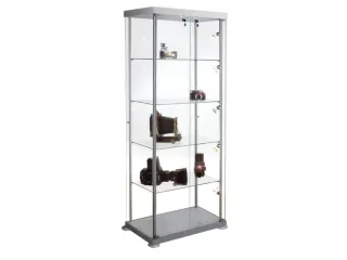Vitrine Design Hxbxd 1800x850x425mm 4 Glazen Legborden - 1