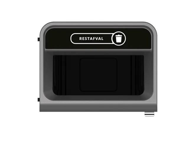 Configure Recyclingstation Restafval BE NL 125 Liter Antraciet Zwart