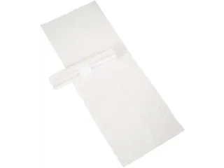Vuilniszak 20 micron 60x80x 0.02 cm 60L Transparant HDPE 20x rol 20st - 2