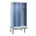 locker met bank,voor scheiding van kleding,HxBxD 2120x900x815mm,3vak