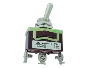 Maxi Tuimelschakelaar Spdt On-On 10A/250V - 1